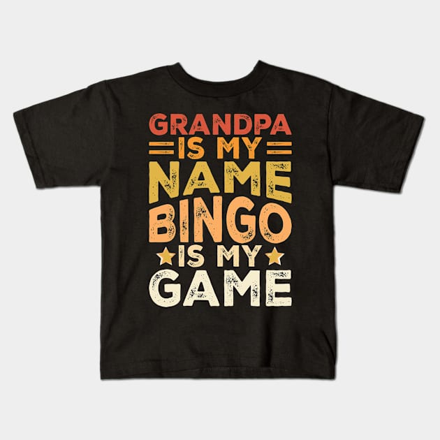 Grandma Is My Name Bingo Is My Name T shirt For Women T-Shirt Kids T-Shirt by Xamgi